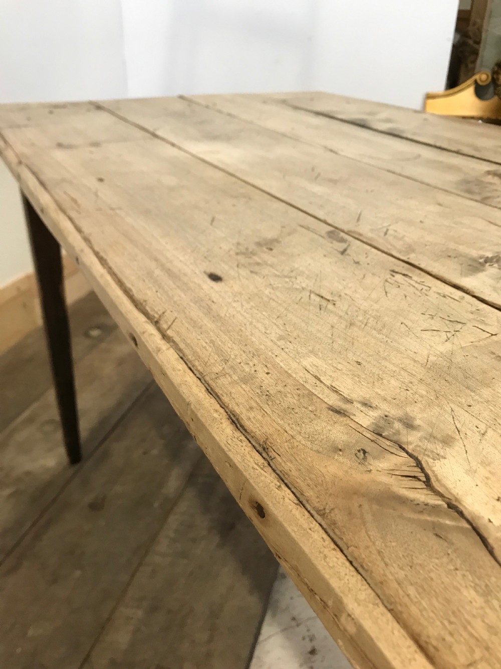 French  19th c Farmhouse Table  View XI