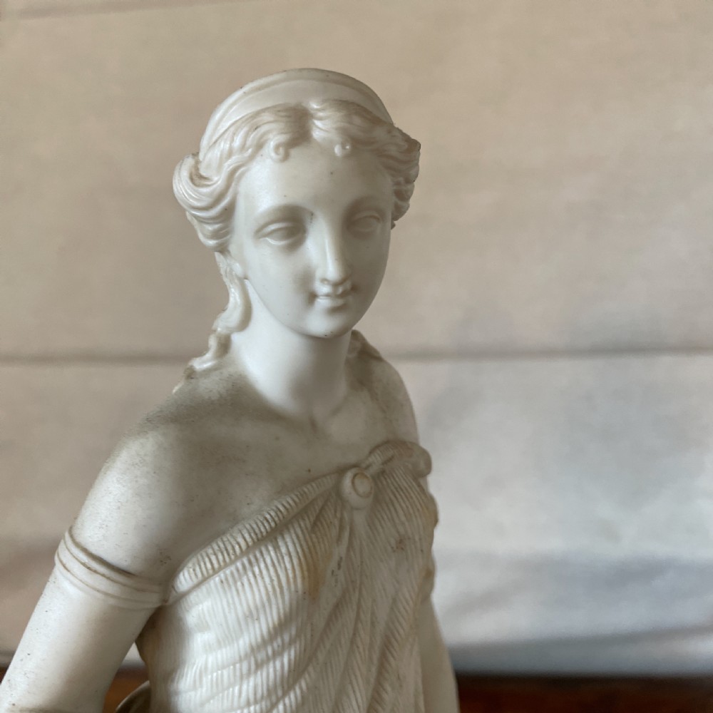 Pair of 19th-century Parian Ware figures View VI