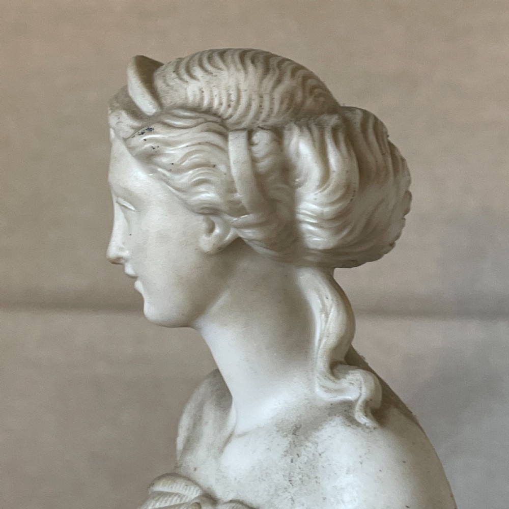 Pair of 19th-century Parian Ware figures View VII