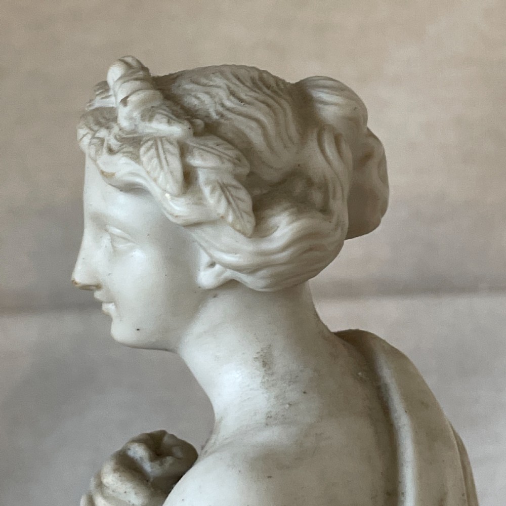 Pair of 19th-century Parian Ware figures View IX