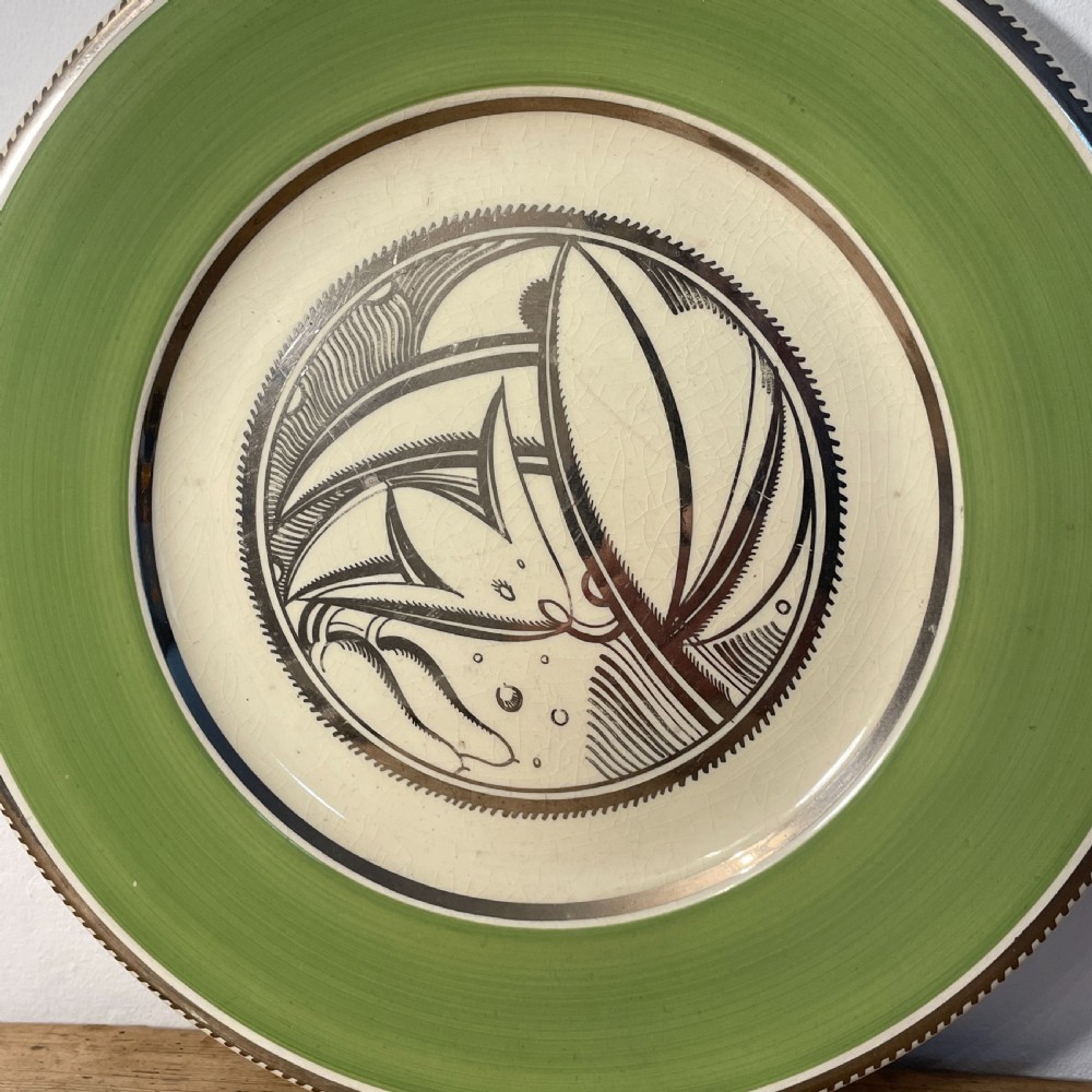 Susie Cooper Art Deco Cabinet plate View IV