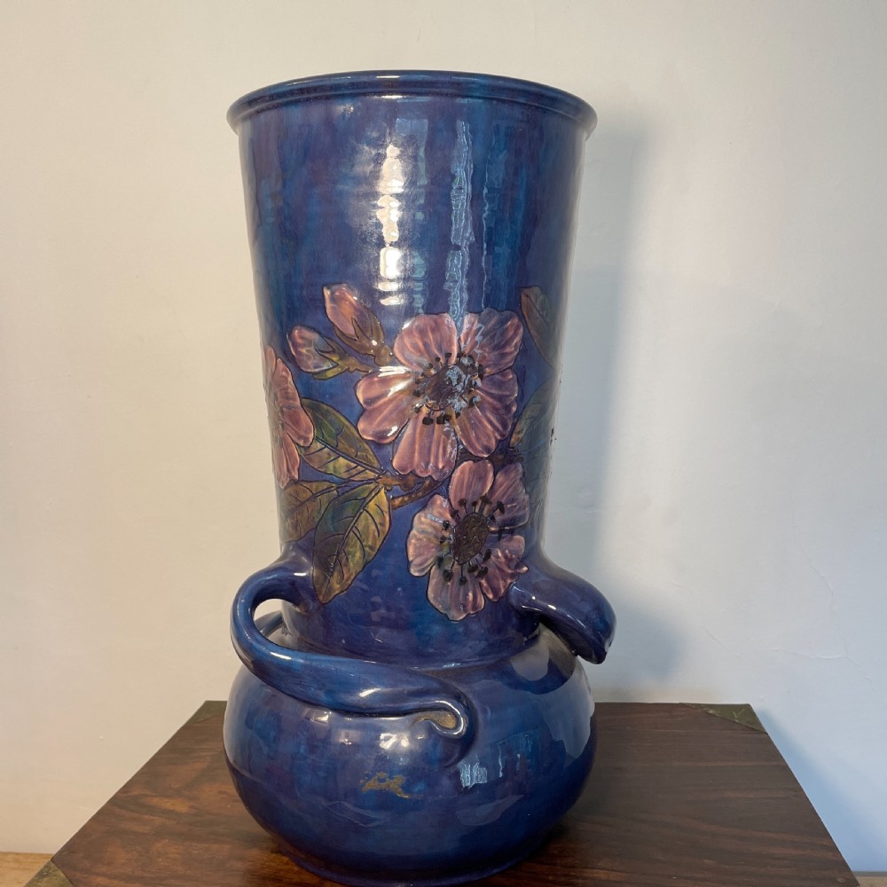 Baron , Barnstaple Arts &Crafts pottery vase 