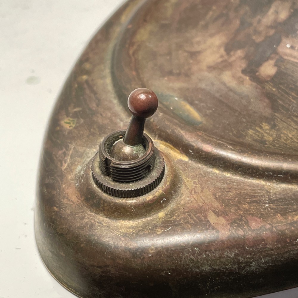 Early 20thC Brass Bankers/Desk Lamp View VII
