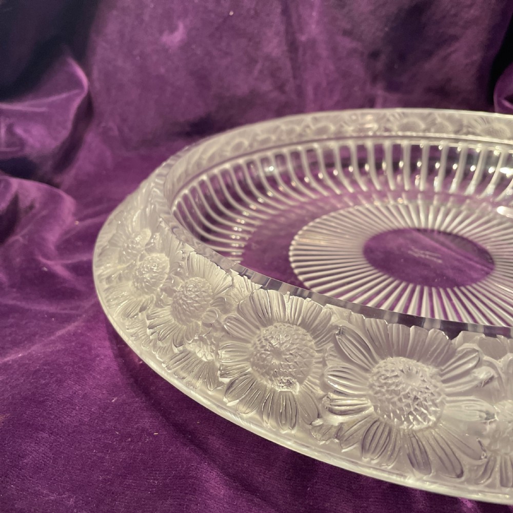 Lalique Marguerites Bowl View VI