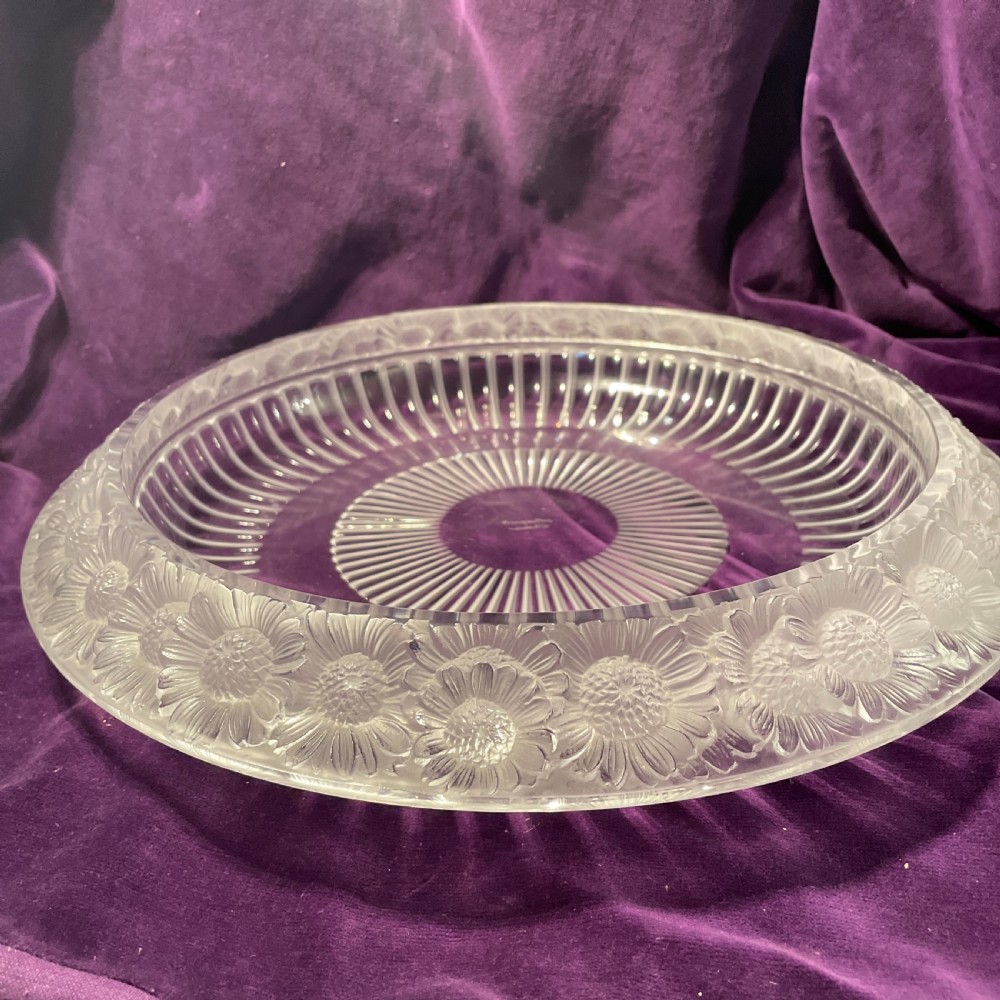 Lalique Marguerites Bowl View VII