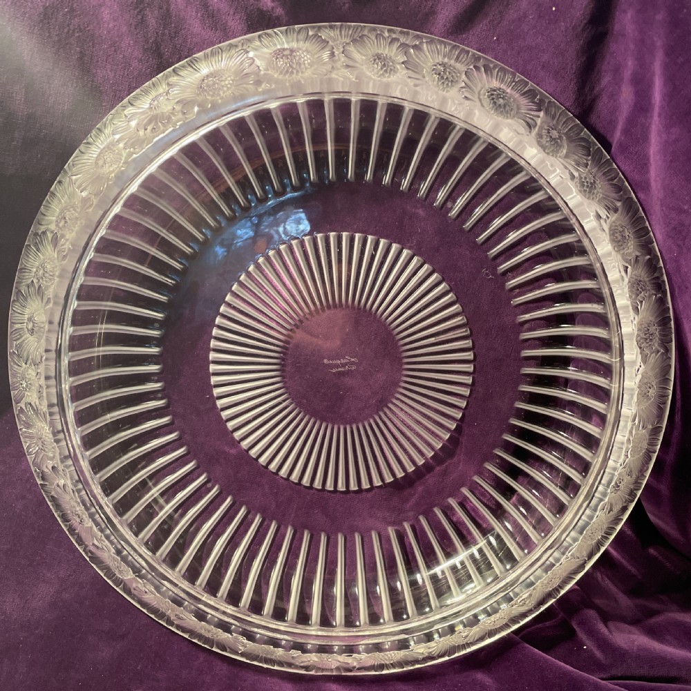 Lalique Marguerites Bowl View VIII