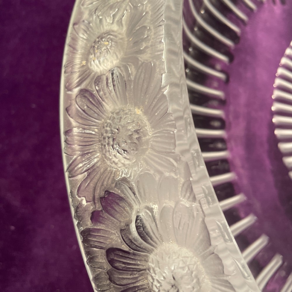 Lalique Marguerites Bowl View IX