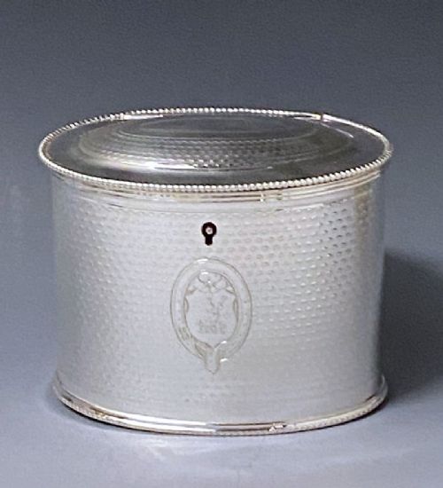 Electroplate Victorian Tea Caddy made in c.1860