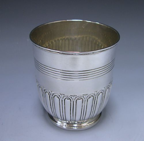 Antique Silver George III Beaker made in 1815
