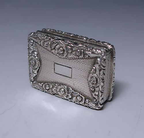 Antique Silver George IV Vinaigrette made in 1830