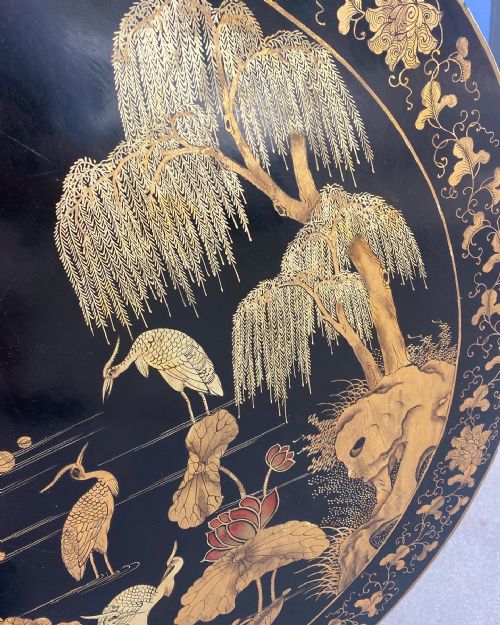 ENGLISH CHINOISERIE OCCASIONAL TABLE - ADDITIONAL PHOTO 8