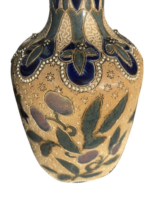 PAIR DOULTON LAMBERTH VASES - ADDITIONAL PHOTO 1