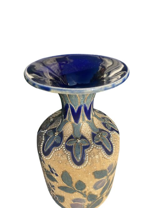 PAIR DOULTON LAMBERTH VASES - ADDITIONAL PHOTO 5