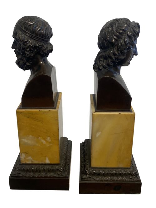 GRAND TOUR LIBRARY BUSTS HOMER VIRGIL - ADDITIONAL PHOTO 1