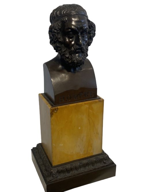 GRAND TOUR LIBRARY BUSTS HOMER VIRGIL - ADDITIONAL PHOTO 2