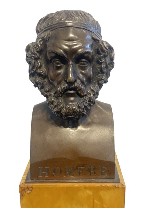 GRAND TOUR LIBRARY BUSTS HOMER VIRGIL - ADDITIONAL PHOTO 3