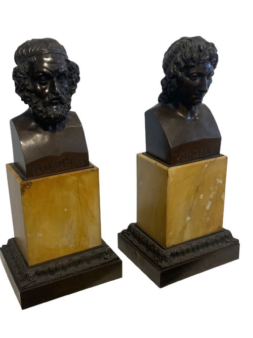 GRAND TOUR LIBRARY BUSTS HOMER VIRGIL - ADDITIONAL PHOTO 8