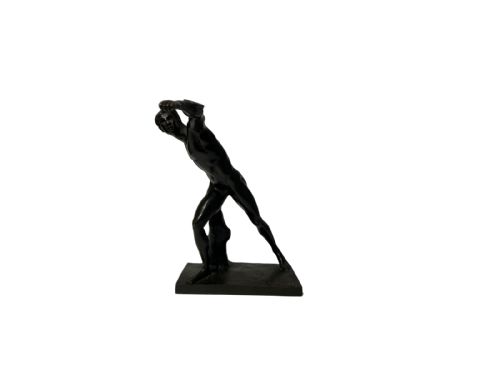 borghese gladiator - CATEGORY: ANTIQUE METAL - DATED 1900