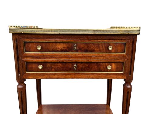PAIR OF BEDSIDE TABLES - ADDITIONAL PHOTO 1