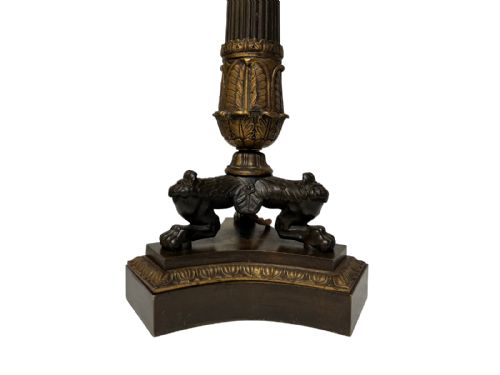 BRONZE AND GILT LAMPS - ADDITIONAL PHOTO 2