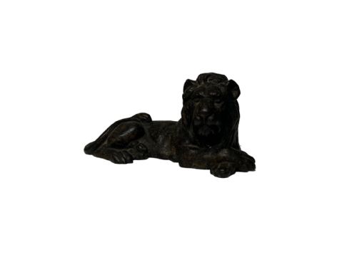 19th century cast iron lion - CATEGORY: ANTIQUE METAL - DATED 19TH CENTURY