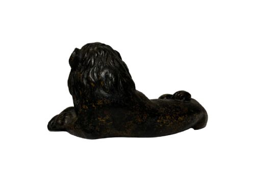 19TH CENTURY CAST IRON LION - ADDITIONAL PHOTO 3