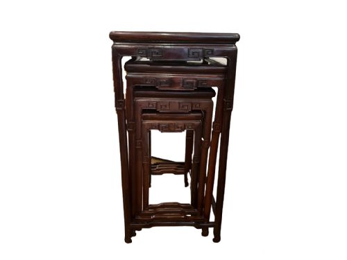 3 CHINESE ROSEWOOD TABLES - ADDITIONAL PHOTO 2