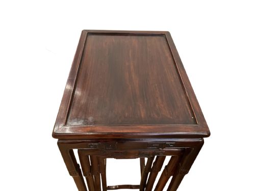 3 CHINESE ROSEWOOD TABLES - ADDITIONAL PHOTO 4