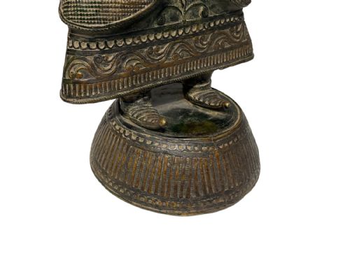 CAST BRONZE IMAGE OF RAVANA - ADDITIONAL PHOTO 7
