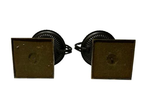 PAIR OF SIENNA MARBLE AND BRONZE CASSOLETTES - ADDITIONAL PHOTO 7