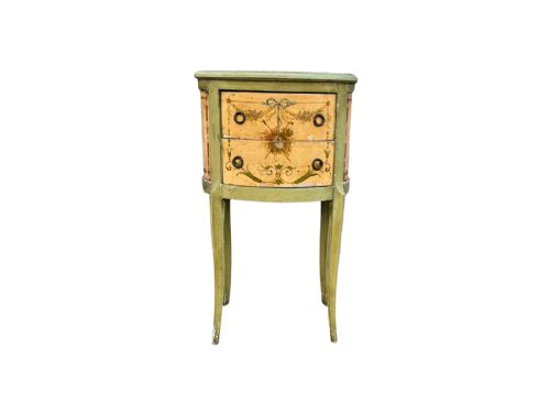 FRENCH OVAL SIDE TABLE - ADDITIONAL PHOTO 2
