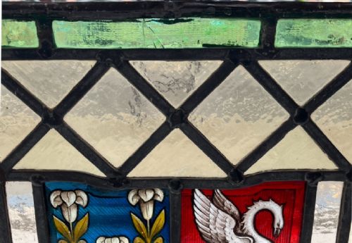 STAINED GLASS PANEL CAMBRIDGE UNIVERSITY - ADDITIONAL PHOTO 3