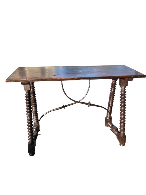 18TH CENTURY SPANISH CONSOLE TABLE - ADDITIONAL PHOTO 1