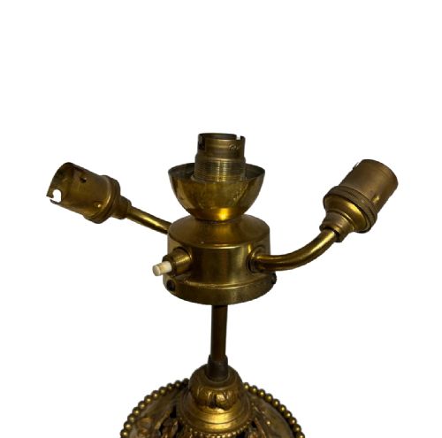 ORMOLU AND MARBLE LAMP - ADDITIONAL PHOTO 1