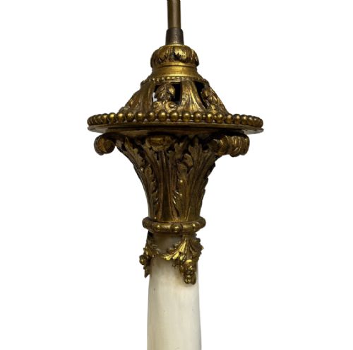 ORMOLU AND MARBLE LAMP - ADDITIONAL PHOTO 3