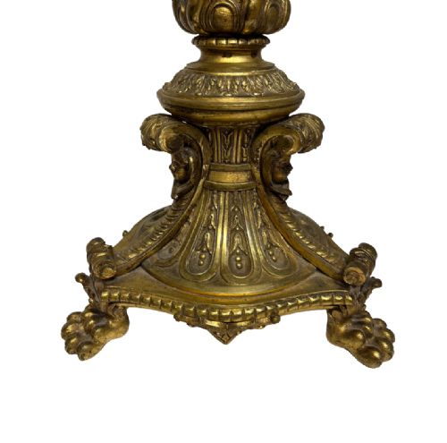 ORMOLU AND MARBLE LAMP - ADDITIONAL PHOTO 5