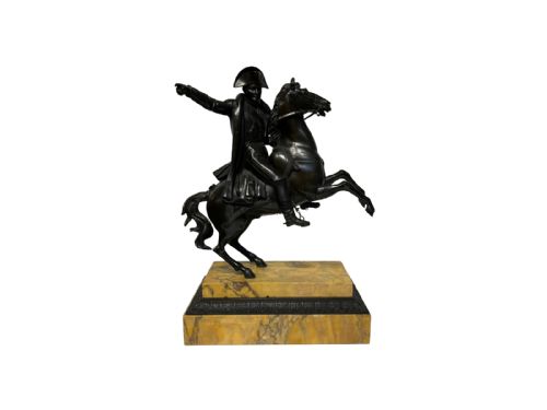napoleon aloft his horse marengo - CATEGORY: ANTIQUE SCULPTURES - DATED 19TH CENTURY
