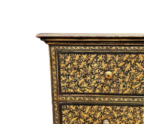 CHINESE EXPORT PENWORK CHEST OF DRAWERS - ADDITIONAL PHOTO 2