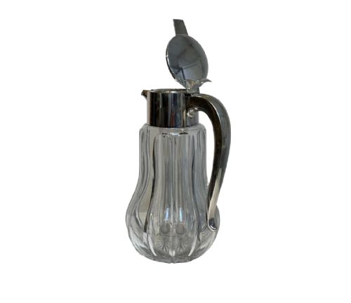LARGE SILVER MOUNTED LEMONADE JUG - ADDITIONAL PHOTO 1