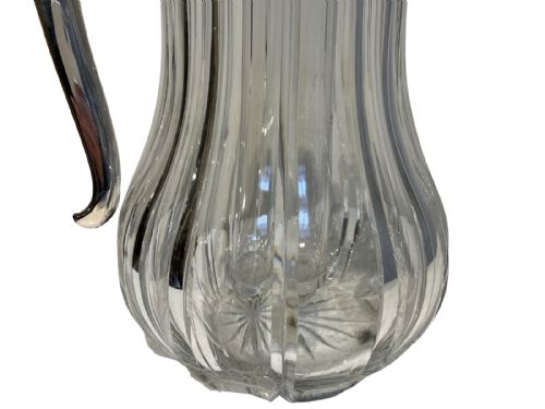 LARGE SILVER MOUNTED LEMONADE JUG - ADDITIONAL PHOTO 4