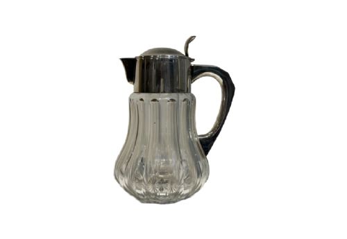silver mounted lemonade jug - CATEGORY: ANTIQUE SILVER - DATED 1910