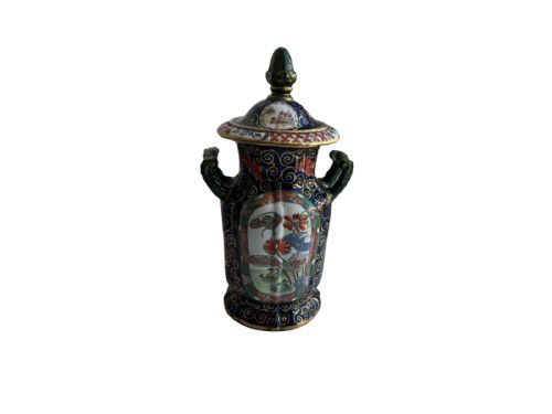 LARGE PAIR OF MASONS IRONSTONE VASES - ADDITIONAL PHOTO 1