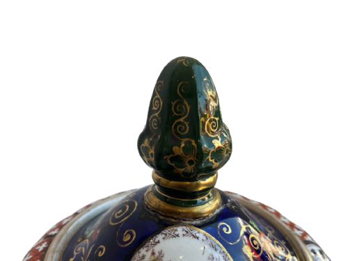 LARGE PAIR OF MASONS IRONSTONE VASES - ADDITIONAL PHOTO 3