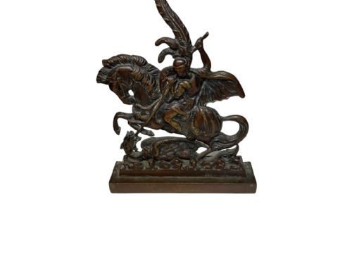 DOORSTOP ST GEORGE AND DRAGON - ADDITIONAL PHOTO 1