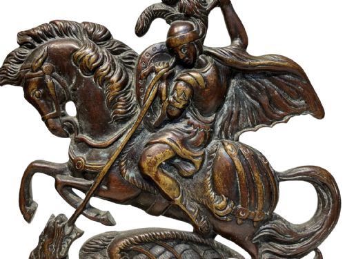 DOORSTOP ST GEORGE AND DRAGON - ADDITIONAL PHOTO 3