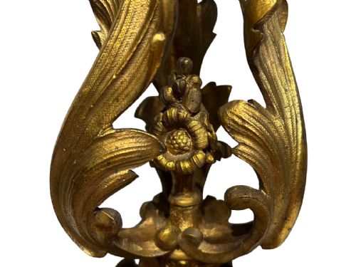 ROCOCO ORMOLU 6 BRANCH CANDELABRA - ADDITIONAL PHOTO 7