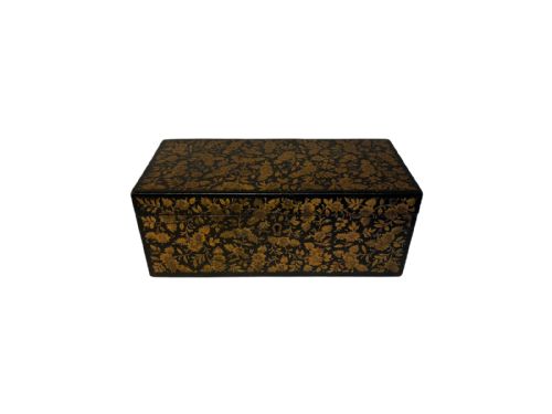 19th century penwork box - CATEGORY: ANTIQUE BOXES - DATED 19TH CENTURY