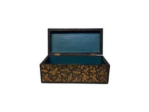 19TH CENTURY PENWORK BOX - ADDITIONAL PHOTO 1