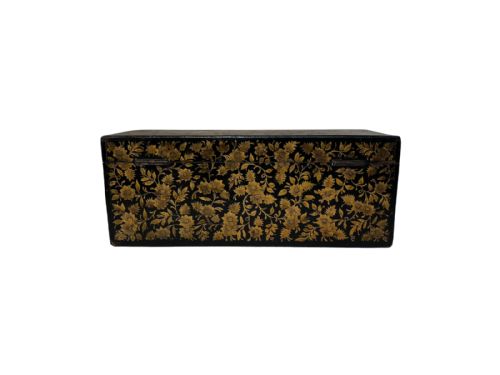 19TH CENTURY PENWORK BOX - ADDITIONAL PHOTO 4