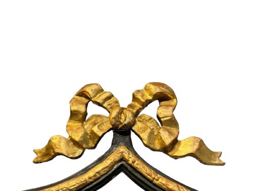 ANTIQUE EBONISED AND GILT 3 TIER SHELF - ADDITIONAL PHOTO 4